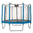 thumbnail image 2 of Outdoor Heights Replacement Set, 15' Round Safety Pad with 12-pole Sleeve Protectors - Aquamarine, 2 of 6
