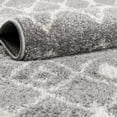 thumbnail image 3 of Rugs.com Moroccan Trellis Collection Rug – 10 Ft Round Gray Medium Rug Perfect For Kitchens, Dining Rooms, 3 of 9