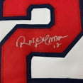 thumbnail image 2 of Framed Autographed/Signed Roberto Alomar 35x39 Cleveland White Baseball Jersey JSA COA, 2 of 2