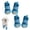 blue1, variant on Summer Breathable Dog Shoes for Small Dogs, Breathable Mesh Dog Boots for Summer Hot Pavement, Adjustable Non Slip Paw Protectors, for Summers Cats and Dogs
