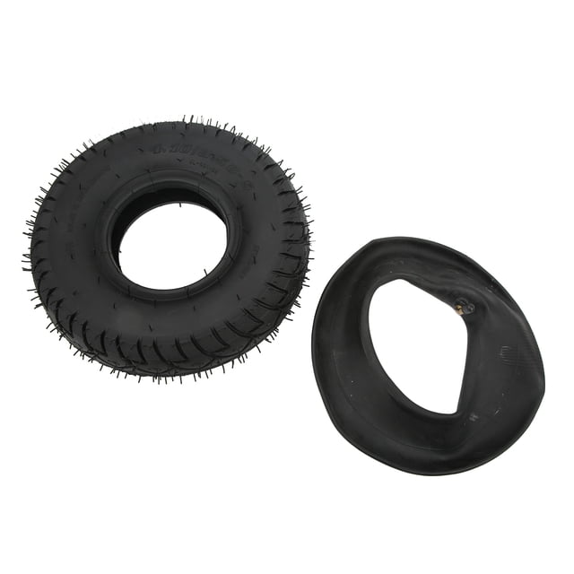 Tubo de neumático de scooter eléctrico, neumático inflable 4.10/3.50‑5 Neumático de repuesto Neumático exterior y reemplazo de tubo interior Uso conveniente