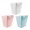 Blue/White/Pink, variant on HEATSHAKING Hanging Cup Holders Blue PP Plastic 3Pcs 5.1x4.7x4.3in