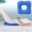 Blue, variant on Pressure-Relief Cushion for Ulcer Prevention - Ergonomic Support Pad with Breathable Fabric and Removable Cover for Seniors and Post-Op Recovery