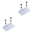 thumbnail image 1 of Eigraketly Soporte de pared para monopatín Soporte de pared flotante para monopatín Esquís Negro Type1 NO1, 1 of 1