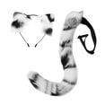 thumbnail image 4 of Conjunto de orejas y cola de animales, banda para el pelo, accesorios para disfraces de Halloween para club nocturno, 4 of 8