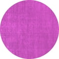 thumbnail image 1 of Ahgly Company Indoor Round Oriental Pink Industrial Area Rugs, 4' Round, 1 of 4