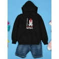 thumbnail image 3 of NASA Nasa Shuttle Explore Hoodie Juniors -NASA Designs,  Medium, 3 of 4