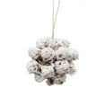 thumbnail image 1 of 3" Snowy Mini Pinecone Kissing Ball Decoration, 1 of 1