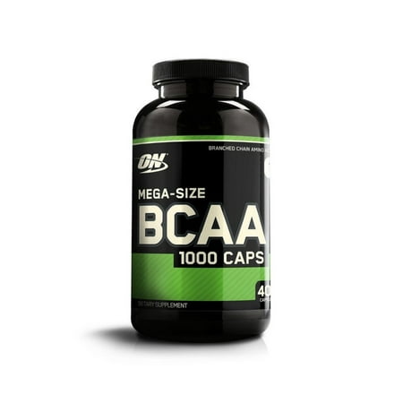Optimum Nutrition BCAA 1000 Capsules, 400 Ct (Top 10 Best Bcaa Supplement)