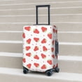 thumbnail image 2 of Lsque Hand Drawn Strawberry Printed Luggage Cover, Travel Luggage Protector,Scratch and Dirt Resistant, Fits 18-32 Inch Luggage - Large, 2 of 9