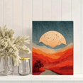 thumbnail image 2 of Neutral Boho Southwest Desert Canvas Print, Mid Century Minimal Rustic Nature Home Bedroom Wall Decor Art, 2 of 8