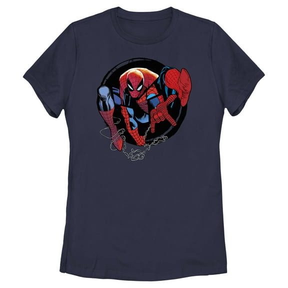 Women's Marvel Spider-Man Beyond Amazing SPIDEY CIRCLE FORWARD T-Shirt