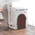 thumbnail image 6 of Pofeuu Tomatoes1 Print Large Bookend Hold Heavy Books- Wood Bookends for Heavy Books Heavy Duty Book Ends Wood Bookends for Office Desk Non-Skid, 6 of 7
