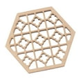 thumbnail image 4 of 1Pc DIY De Erhu Hexagonal En Relieve De Sonido Cubierta De Retención 4 Cm Lado kusrkot Ventana de sonido Erhu, 4 of 8