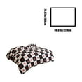thumbnail image 3 of AuroraX Cute Duvet Cover Only Full Size Cozy Soft Checkered Heart Chic Brushed Microfiber Percale Bedding Durable Breathable Lightweight Skin-Friendly Black Comforter Cove for Dorm Bedroom All-Season, 3 of 6