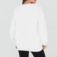 thumbnail image 3 of Sweatshirts for Women Plain Crewneck Sweatshirts Fall Casual Long Sleeve Pullover Cute Tops Loose Lightweight Sweatshirt Fashion Clothes, 3 of 4
