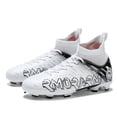 thumbnail image 3 of Zapatillas de fútbol transpirables para hombre, zapatos de interior, botas de fútbol de alta calidad, tacos de fútbol, Partido de entrenamiento, ultraligero, antideslizante, 3 of 5