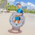 thumbnail image 1 of Flotadores de piscina de PVC Lifebuoy convenientes para niños adultos (60 dinosaurios), 1 of 6