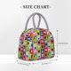 thumbnail image 2 of Easygdp Colorful Bulldog Bolsa de Almuerzo Insulada Grande, Forro de Aluminio, Diseño Espacioso, a Prueba de Fugas, Ideal para Trabajo, Picnics, Viajes y Actividades al Aire Libre, 2 of 6