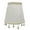 White, variant on Royal Designs, Inc. Clip on Ruche Pleated Empire Chandelier Lamp Shade Flame Clip Fitter, CSO-1035-5BG, 3 x 5 x 4.5, Beige, 1 Pack