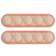 thumbnail image 2 of 2 Packs Desktop Silicone Cable Organizer SelfAdhesive Charging Data Cable Storage and Finishing Cable Winder(Light Pink ), 2 of 14
