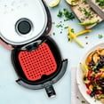 thumbnail image 3 of ColoMX 1pc Air Fryer Liner Reutilizable Aire Fryer Liner Silicone Mat Hornear para la cocina, 3 of 7