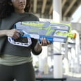 thumbnail image 3 of Nerf Hyper Siege-50 Pump-Action Blaster -- Includes 40 Nerf Hyper Rounds, Up To 110 FPS Velocity, Easy Reload, Holds Up To 50 Rounds, 3 of 8
