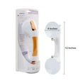 thumbnail image 5 of McKesson Grab Bar with Suction Cups for the Bathroom - Plastic, 12 in L, 3 Ct, 5 of 6