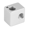 thumbnail image 2 of 3D Printer Heater Block V5 Aluminium Block Printer Heater Repairing V5 Hotend Extruder 3D Printer Accessory, 2 of 8