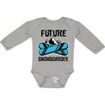 thumbnail image 3 of Inktastic Snowboarding Future Snowboarder Boys or Girls Long Sleeve Baby Bodysuit, 3 of 5