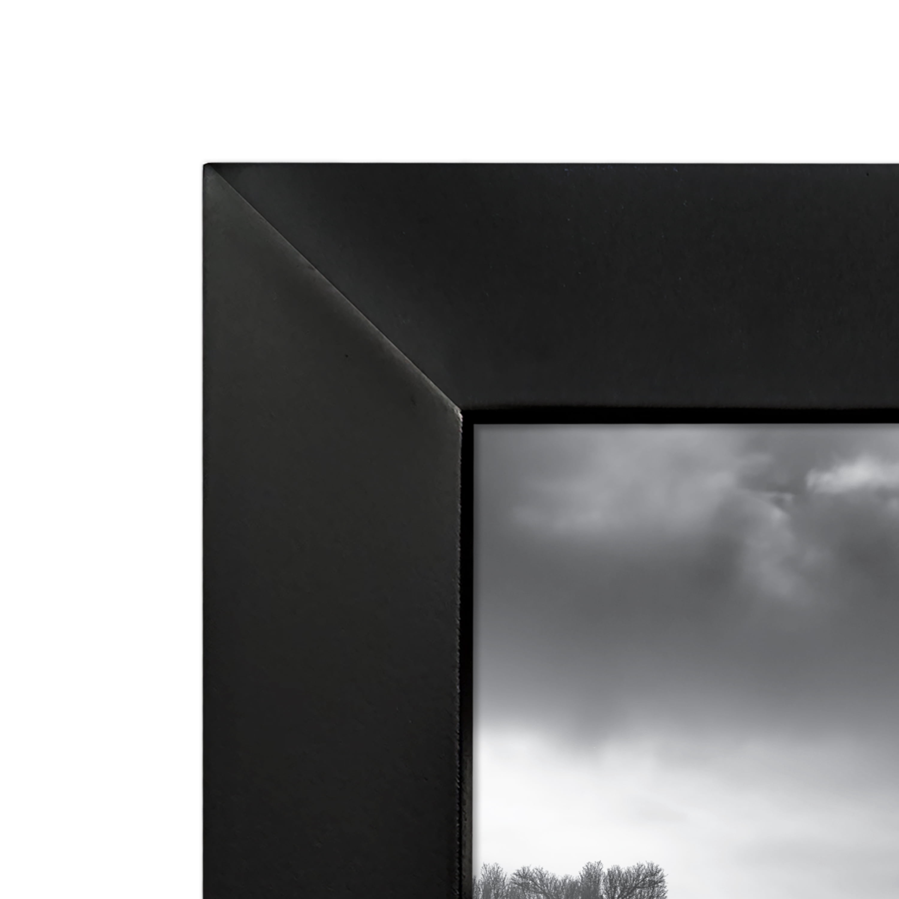 Mainstays Wide Black 4" x 6" Frame, Set of 4