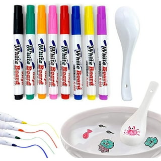 Erasable Water-based Whiteboard Marker Pen Magical Water Painting Pen Water  Doodle Pens Kids Drawing