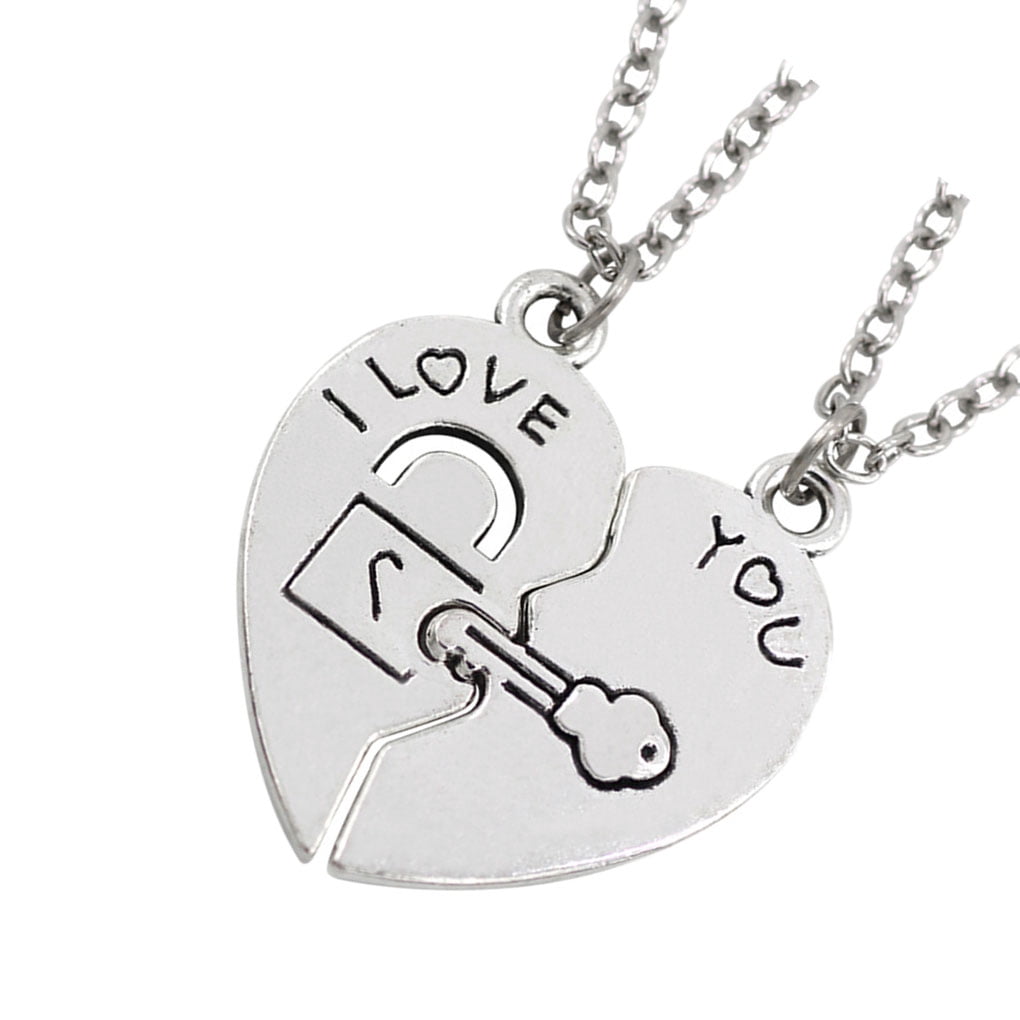 Key Chain Necklace Alloy Couples 