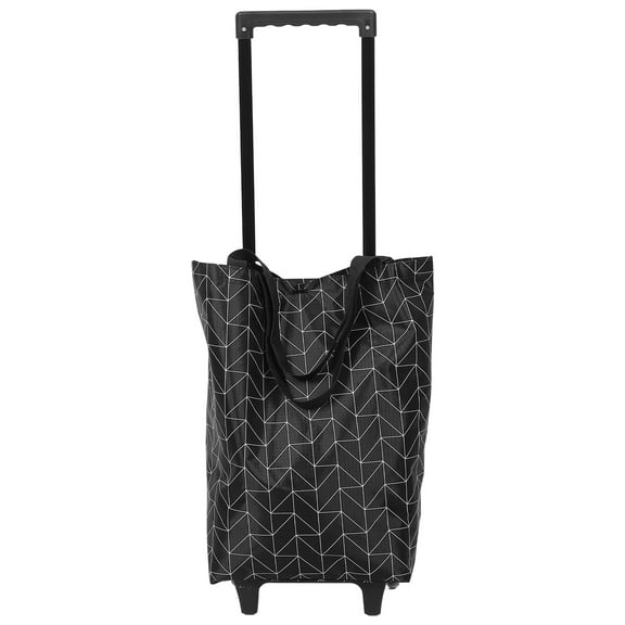 PENIKOKO Small Shopping Cart Plastic Foldable 1Pcs 17.7X10.6X6.3In