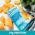 thumbnail image 3 of Quest Nutrition Cheddar & Sour Cream Protein Chips, Low Carb, Gluten Free, Potato Free, Baked, 8 Count, 3 of 7