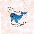 thumbnail image 4 of Inktastic If I Can't Be a Unicorn, I'm Gonna Be a Narwhal Boys or Girls Baby Bodysuit, 4 of 5