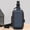 Blue, variant on Sling Bag for Men Women, with USB Charging Port & Anti-Theft Lock, Lightweight Water-Resistant Crossbody Chest Bag, for Travel, Hiking, Daily Commute