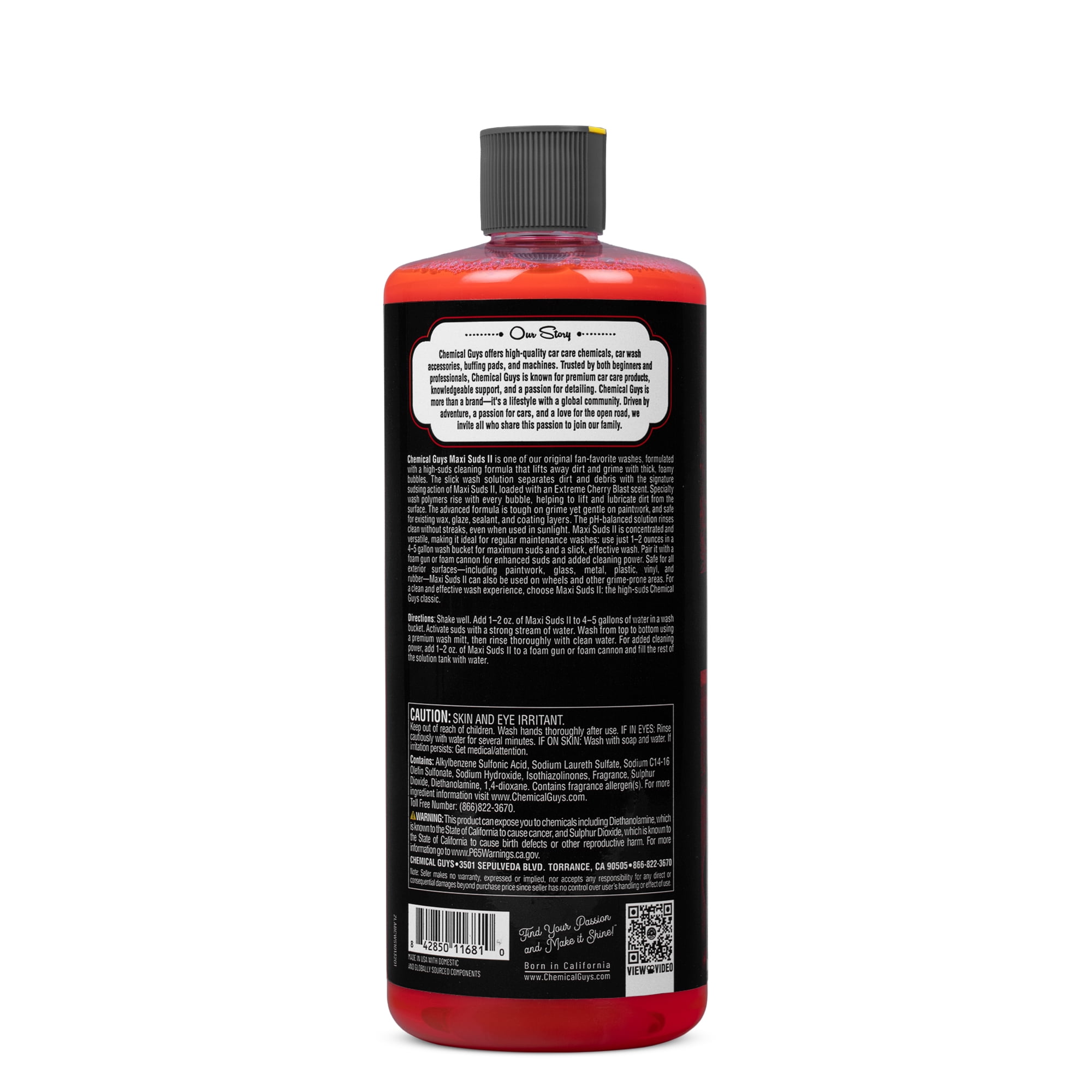 Chemical Guys Maxi Suds Snow Foam 32oz