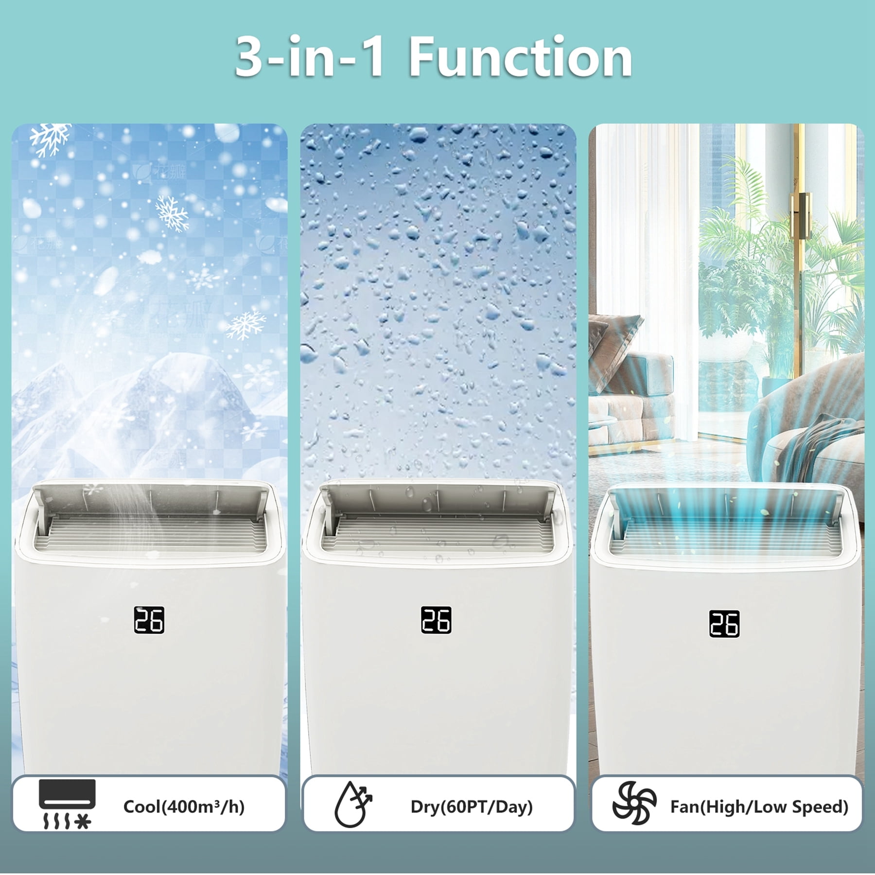 Portable Air Conditioner 12000 BTU ASHRAE