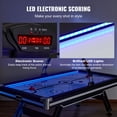thumbnail image 5 of KFFKFF LED Scoring Air Hockey Table, MDF Board Metal Black/White, 5 of 9