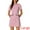 Pink, variant on Women's Dress Short Sleeve Vintage Houndstooth Dresses L Pink
