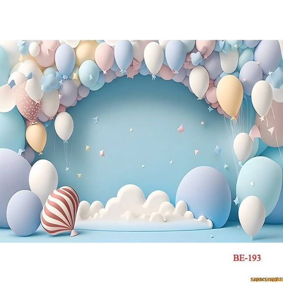 Beautiful rations For Baby Shower Party Photography Backdrops Props Childr Birthday Newborn Photo Studio Background BE-16