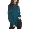 thumbnail image 2 of Suéter con estructura suave Free People Mujer Azul Grande, 2 of 2