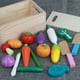 thumbnail image 3 of Colador de silicona con clip para ollas y sartenes, colador de alimentos de cocina, tamaño universal, escurridor resistente al calor para espaguetis, pasta, fideos y frutas - verde, 3 of 8