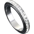 thumbnail image 1 of Spinner Relieving Anxiety Cubic Zirconia Stackable Fidget Band Ring Titanium Steel Stainless Steel Roman Numeral Finger Rings Anxiety Relief for Women Men Jewelry, 1 of 4
