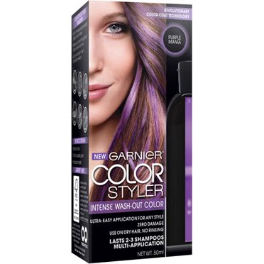 Silver Splat Splat Complete Kit, Sinful Silver, Semi-Permanent Gray Hair Dye with ...