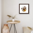 thumbnail image 5 of Americanflat 12x12 Frame with Shatter-Resistant Glass with Round-Shaped Mat cherished photos unique crafted - Walnut, 5 of 8