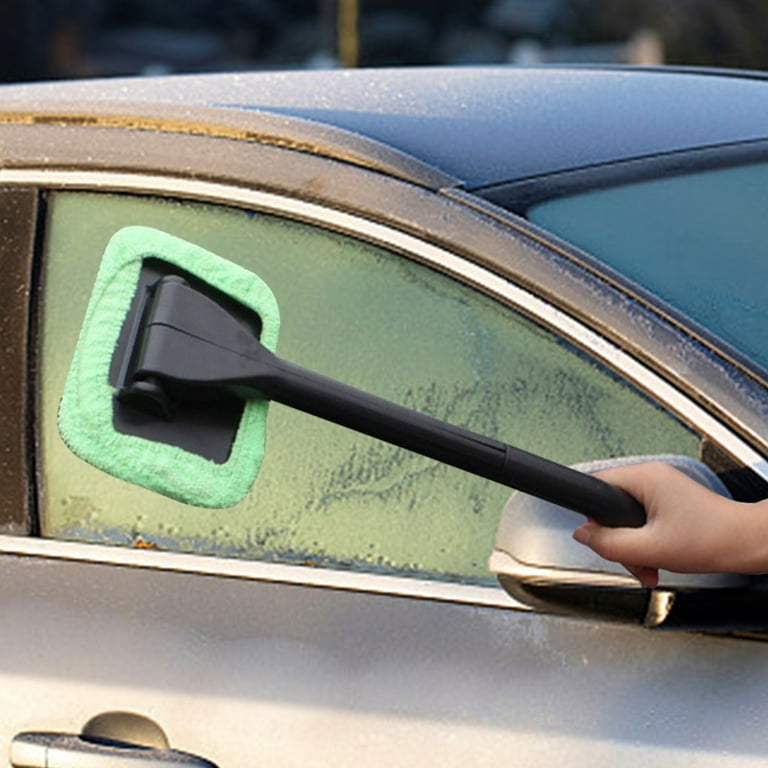EJWQWQE Car Window Cleaner Inside Windshield Brush Tool, Windshield Brush  Tool 