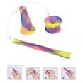 thumbnail image 3 of LNGOOR 48 Pack Cat Tube Spring Toy  Interactive Cat Toy for Indoor Cats  Colorful Cat Plastic Coil for Kittens to Swat  Bite  Hunt (Random Color), 3 of 6