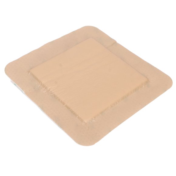 Bordered Foam Dressing, Strong Viscosity Silicone Adhesive Foam Breathable Soft  for Sacrum Wounds